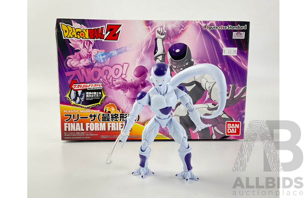 Bandai Dragon Ball Z Final Form Frieza Plastic Model, Made in Japan