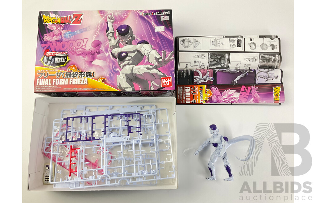 Bandai Dragon Ball Z Final Form Frieza Plastic Model, Made in Japan