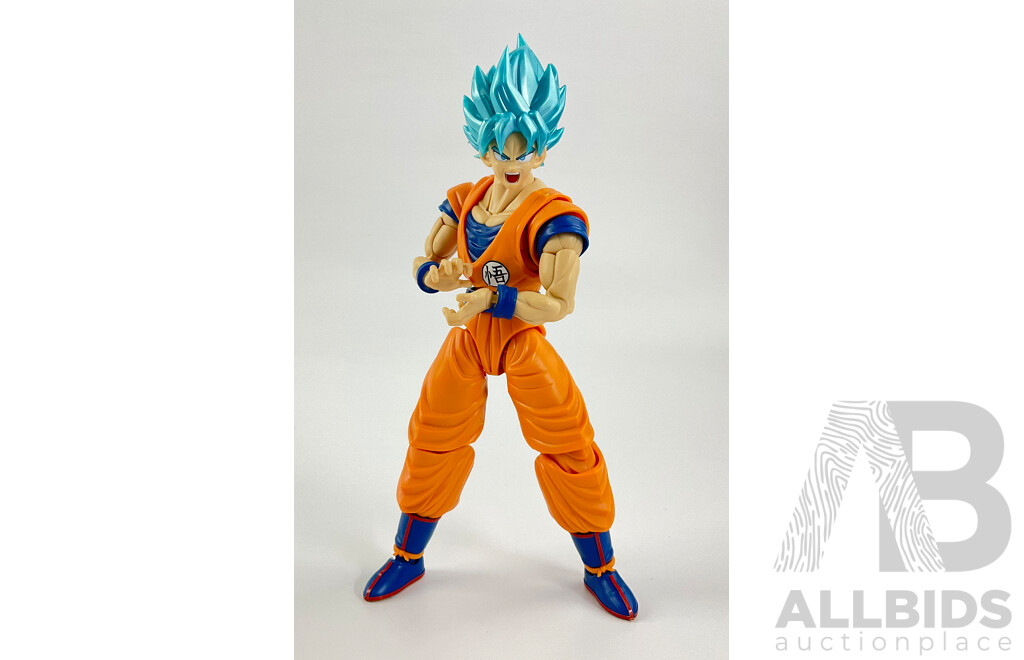 Bandai Dragon Ball Super, Super Saiyan God Super Saiyan Son Gokou Plastic Model, Made in Japan