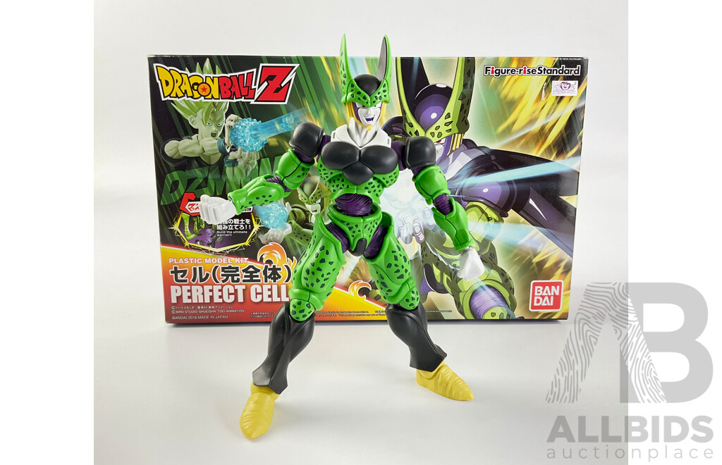 Bandai Dragon Ball Z Perfect Cell Plastic Model, Made in Japan