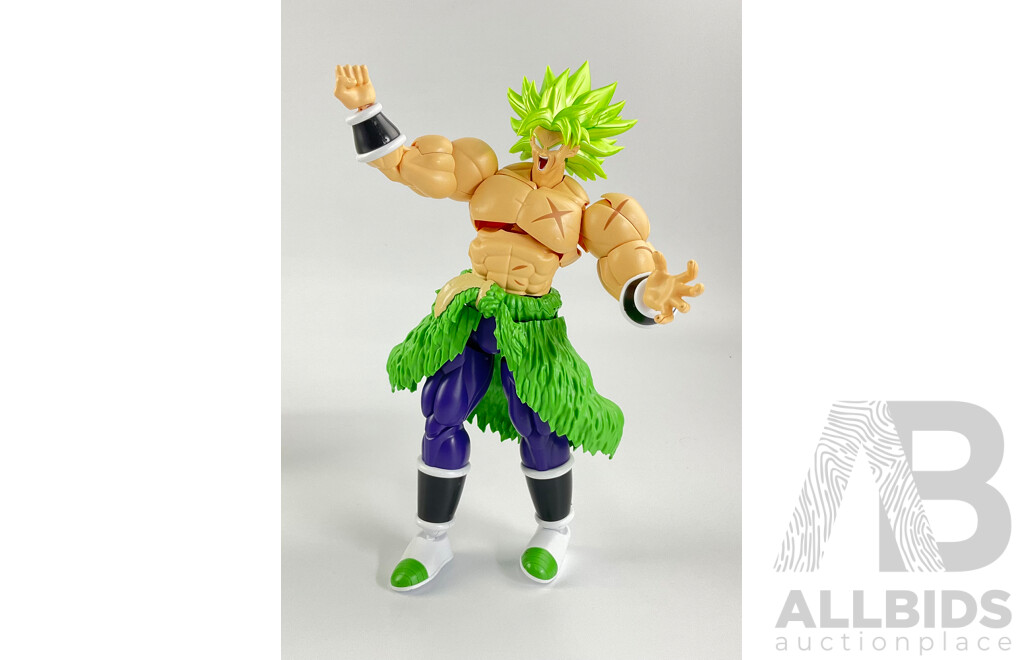 Bandai Dragon Ball Super Broly Super Saiyan Broly Full Power Plastic Model, Made in Japan