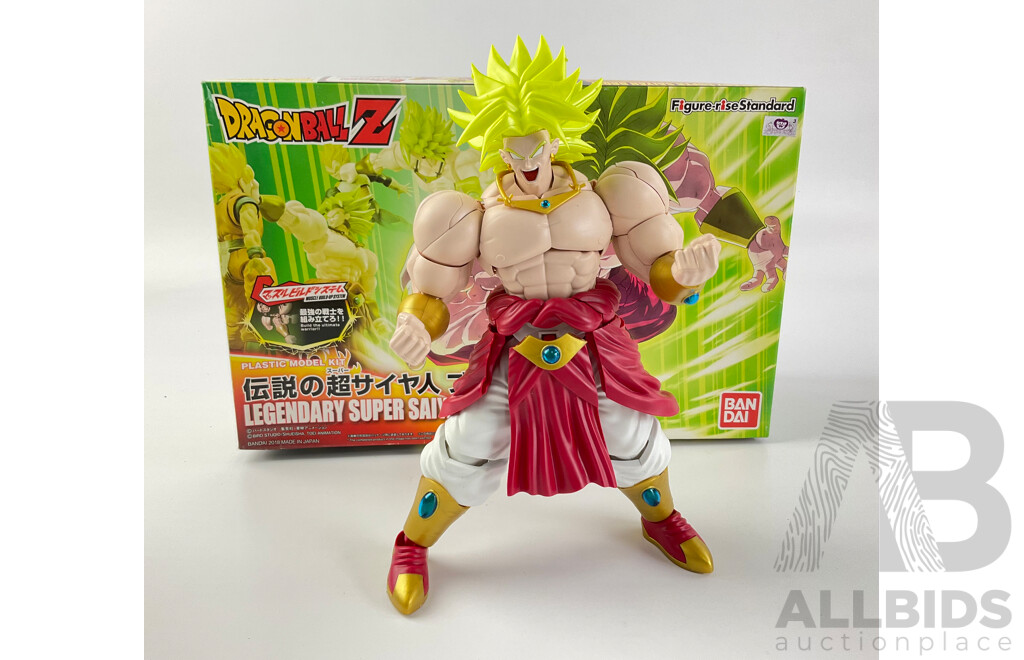 Bandai Dragon Ball  Z Legendary Super Saiyan Broly Plastic Model, Made in Japan