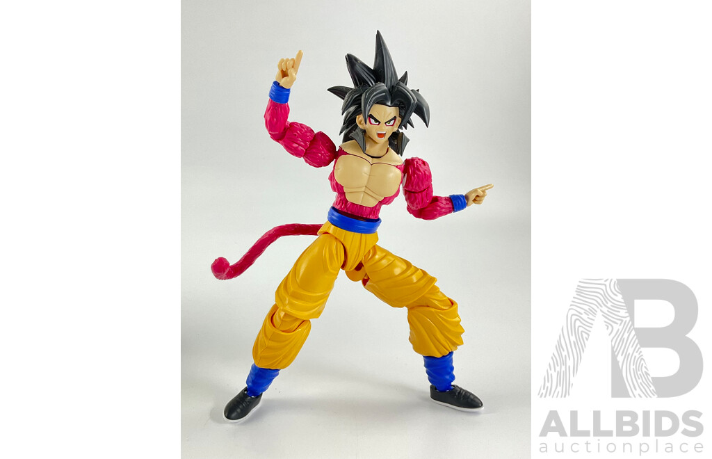 Bandai Dragon Ball  GT Super Saiyan 4 Son Goku Plastic Model, Made in Japan