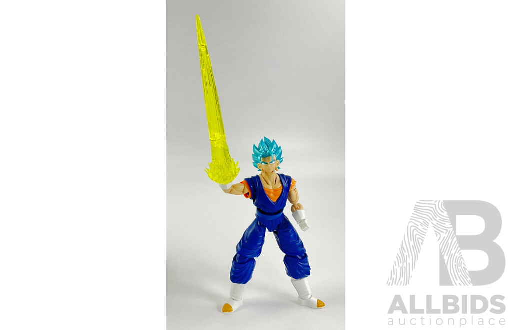 Bandai Dragon Ball Super, Super Saiyan God Super Saiyan Vegetto Plastic Model, Made in Japan