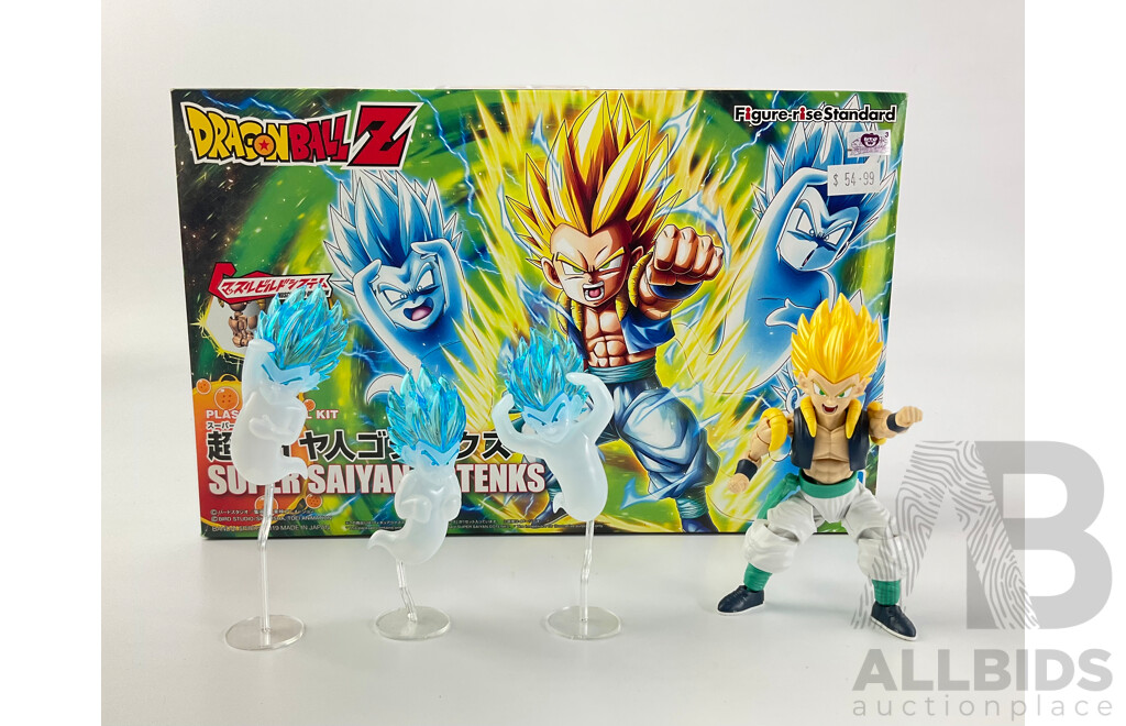 Bandai Dragon Ball Z Super Saiyan Gotenks Plastic Model, Made in Japan