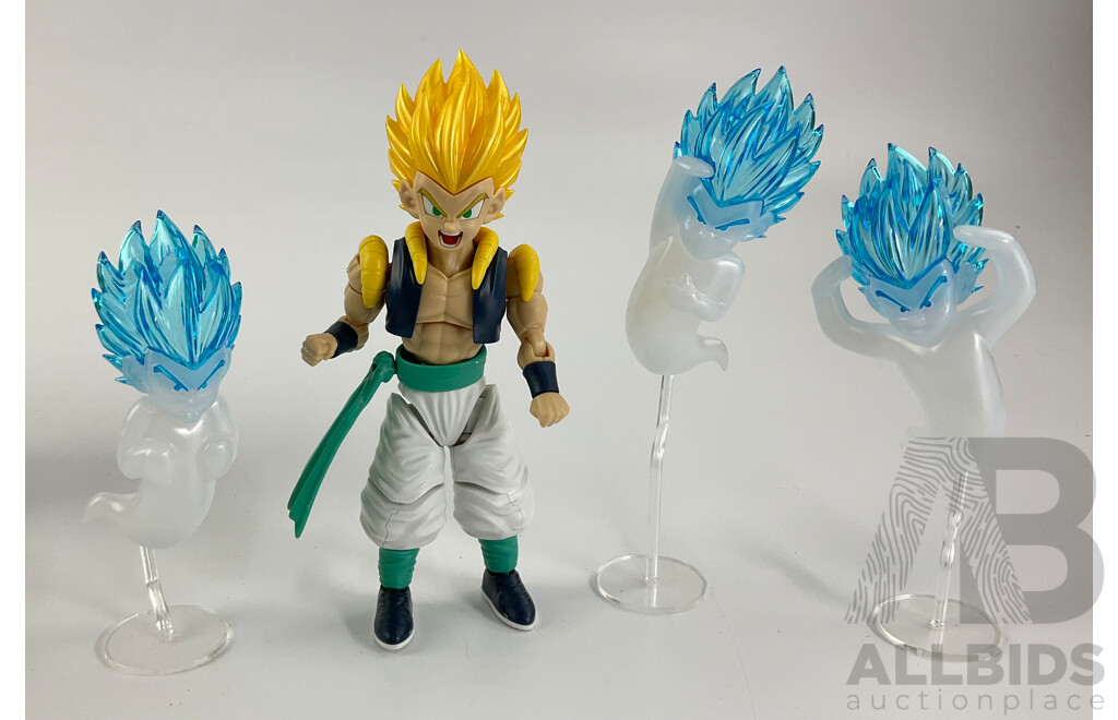 Bandai Dragon Ball Z Super Saiyan Gotenks Plastic Model, Made in Japan