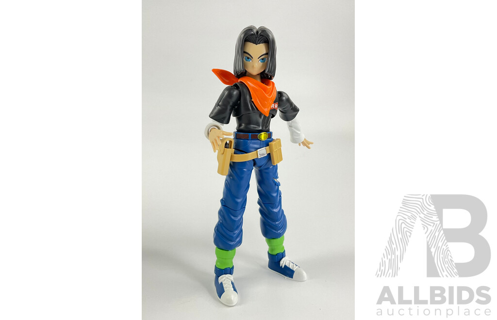 Bandai Dragon Ball Z Android 17 Plastic Model, Made in Japan