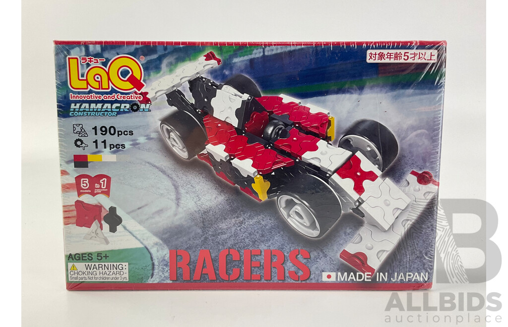 LaQ Hamcar Constructor Racers Formula One in Sealed Box, Made in Japan