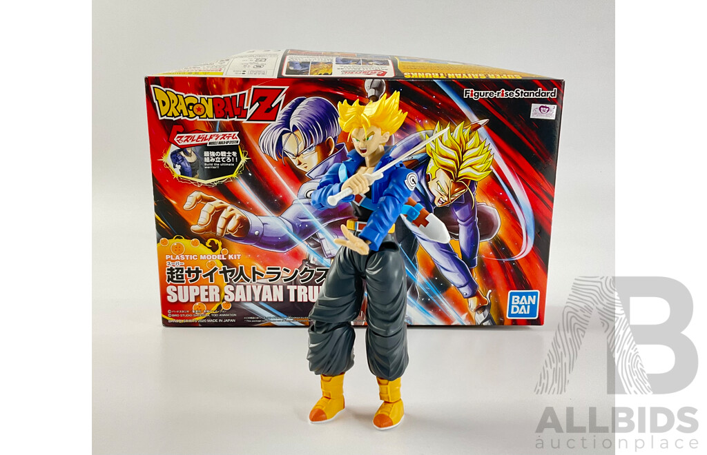 Bandai Dragon Ball Z Super Saiyan Figure Rise Standard Plastic Model, Made in Japan