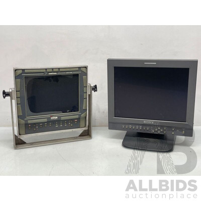 Sony LCD Monitor and Hummingbird Sunlight Monitor