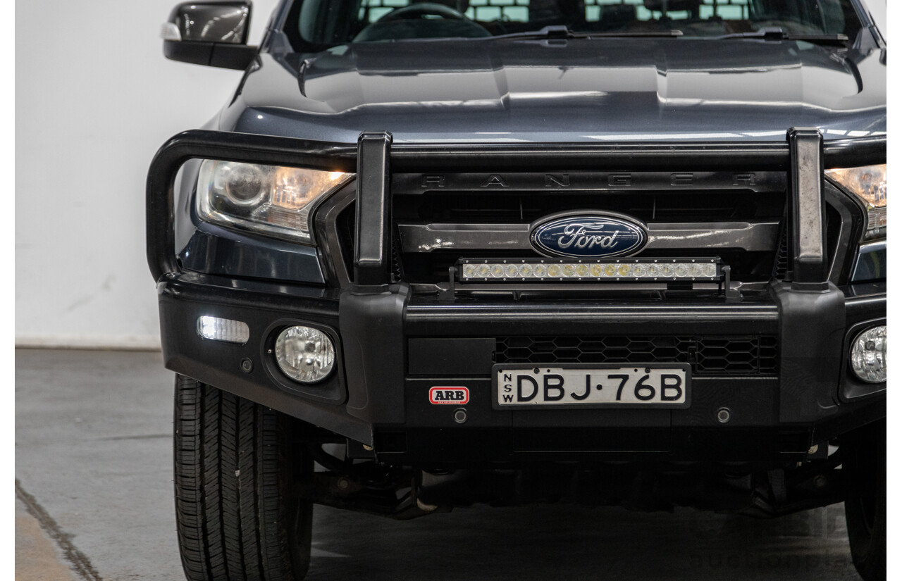 6/2015 Ford Ranger Wildtrak 3.2 (4x4) PX MKII 4d Dual Cab P/Up Metropolitan Grey Metallic Turbo Diesel 3.2L