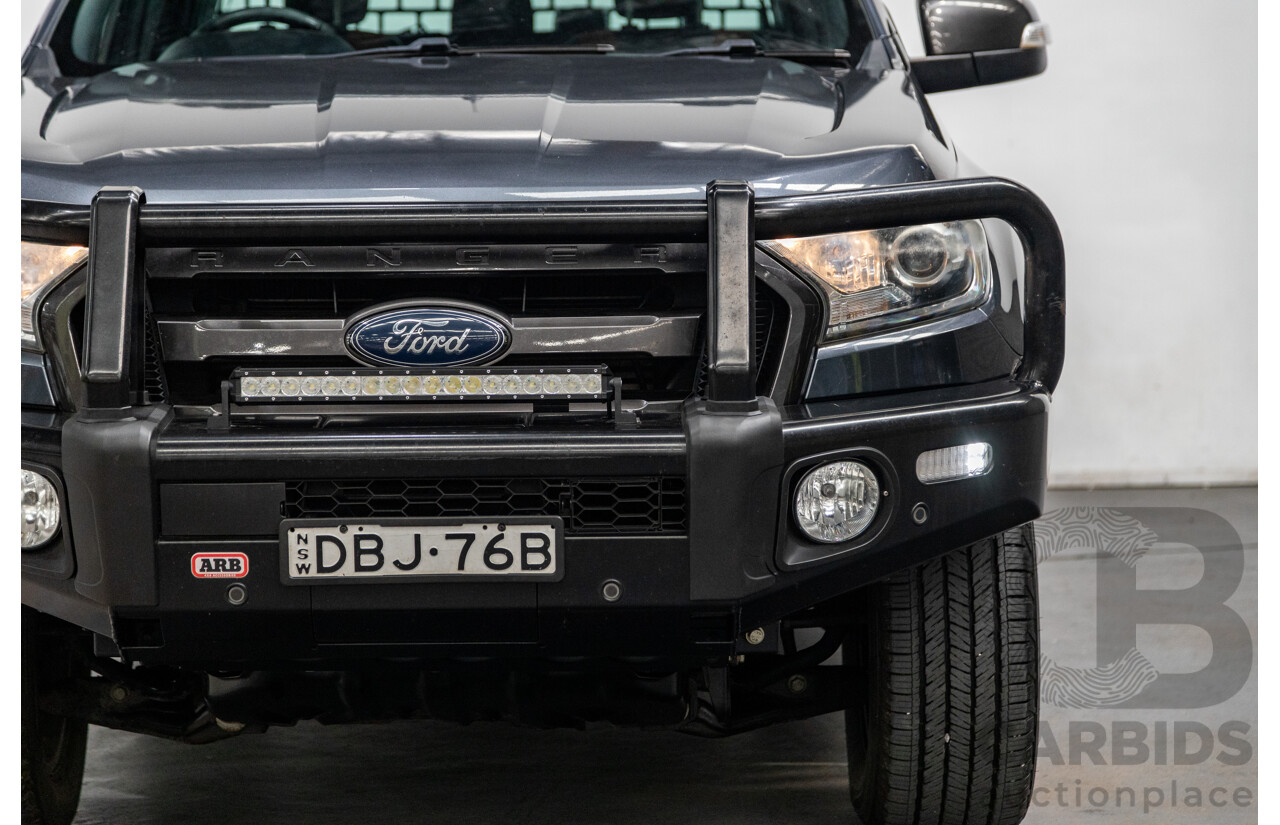 6/2015 Ford Ranger Wildtrak 3.2 (4x4) PX MKII 4d Dual Cab P/Up Metropolitan Grey Metallic Turbo Diesel 3.2L