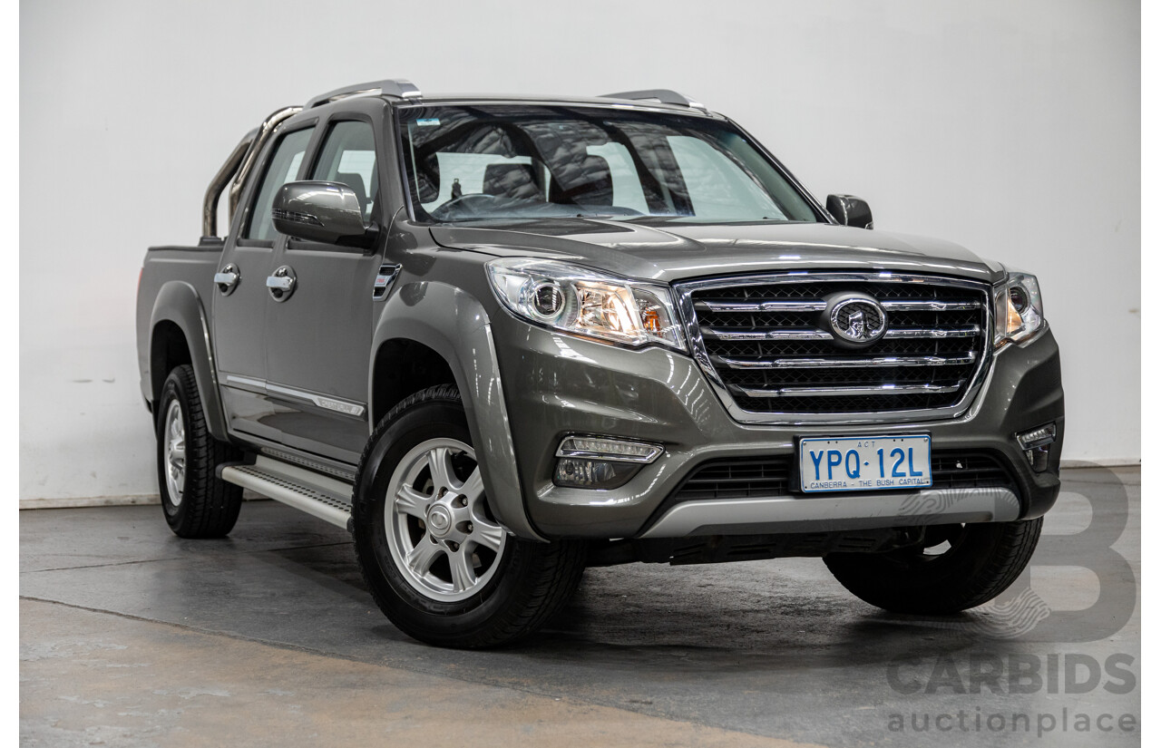 06/2020 Great Wall Steed NBP MY20 4d Dual Cab Titanium Metallic 2.4L