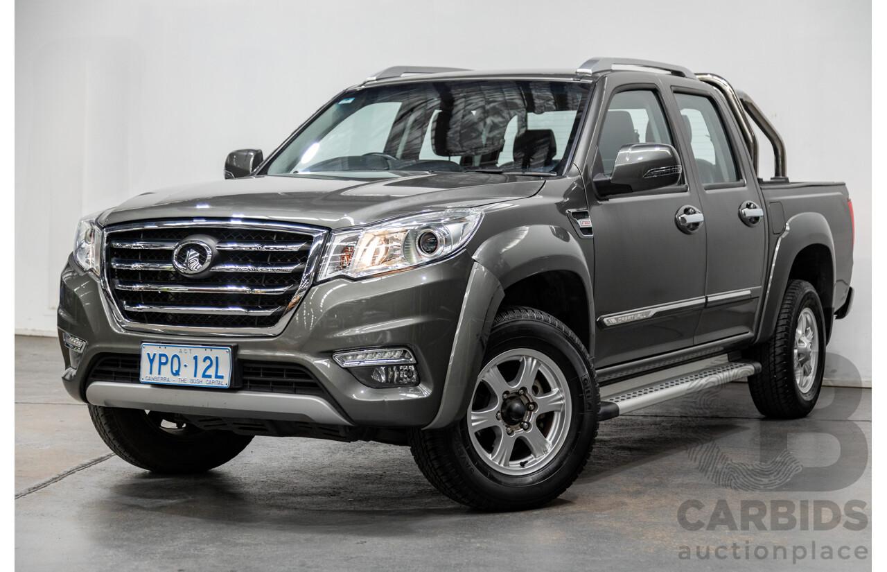 06/2020 Great Wall Steed NBP MY20 4d Dual Cab Titanium Metallic 2.4L