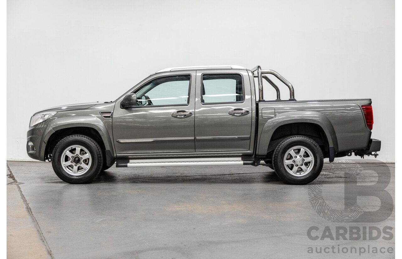 06/2020 Great Wall Steed NBP MY20 4d Dual Cab Titanium Metallic 2.4L