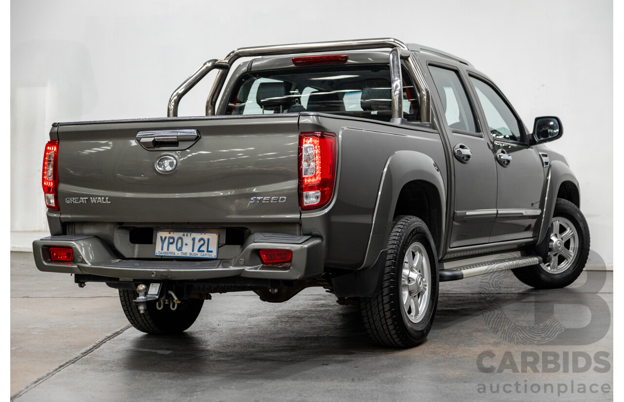 06/2020 Great Wall Steed NBP MY20 4d Dual Cab Titanium Metallic 2.4L