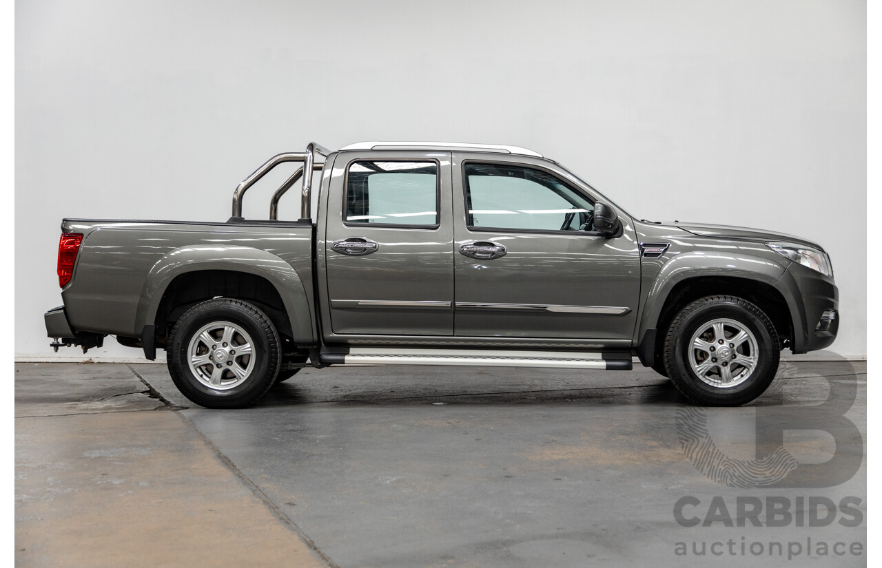 06/2020 Great Wall Steed NBP MY20 4d Dual Cab Titanium Metallic 2.4L