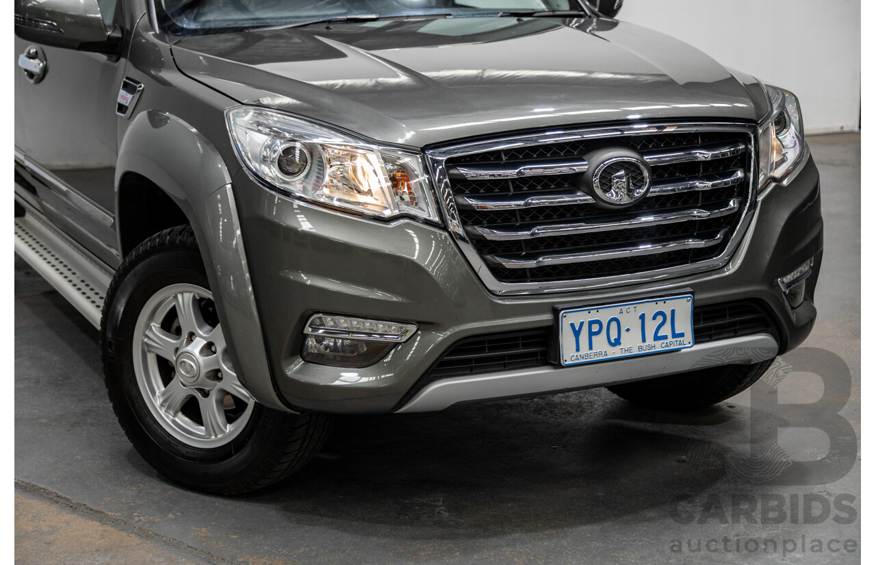 06/2020 Great Wall Steed NBP MY20 4d Dual Cab Titanium Metallic 2.4L