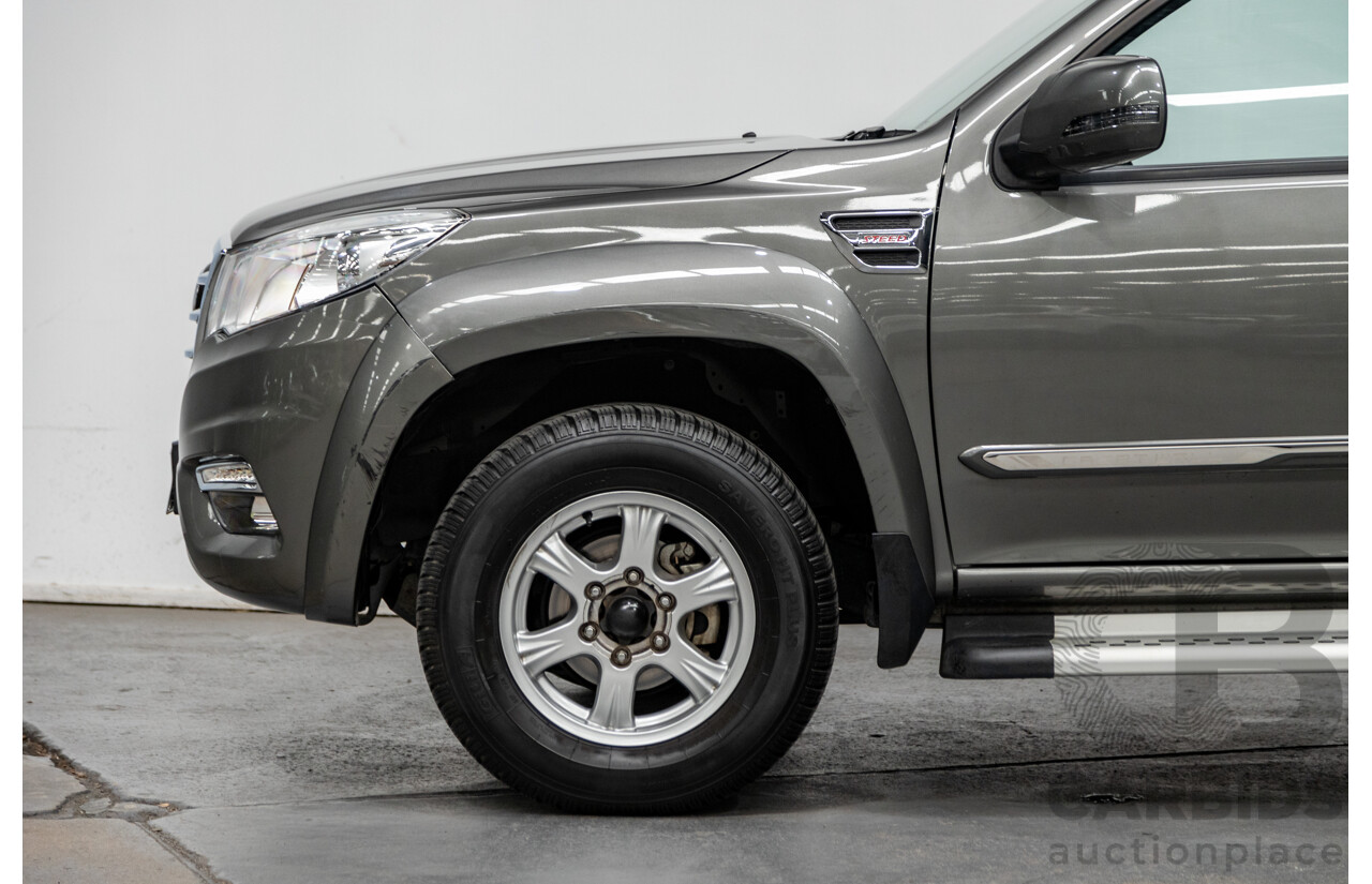 06/2020 Great Wall Steed NBP MY20 4d Dual Cab Titanium Metallic 2.4L