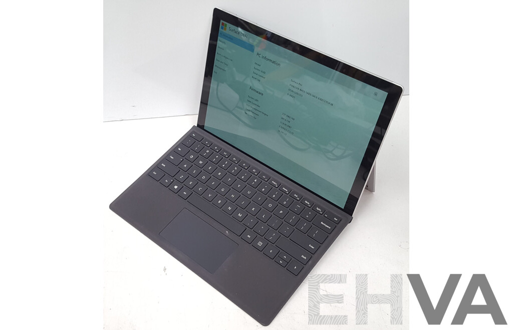 Microsoft (1796) Surface Pro 5 Intel Core i5 (7300U) 2.60GHz-3.50GHz 2-Core CPU 256GB 12.3-Inch Touchscreen Detachable Laptop