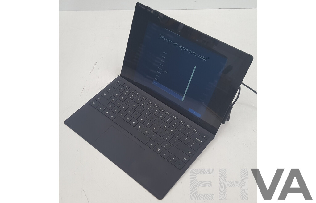 Microsoft (1796) Surface Pro 6 Intel Core i5 (8350U) 1.70GHz-3.60GHz 4-Core CPU 256GB 12.3-Inch Touchscreen Detachable Laptop w/ Power Supply