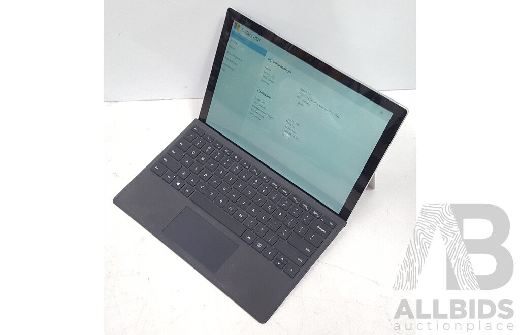 Microsoft (1796) Surface Pro 5 Intel Core i5 (7300U) 2.60GHz-3.50GHz 2-Core CPU 256GB 12.3-Inch Touchscreen Detachable Laptop