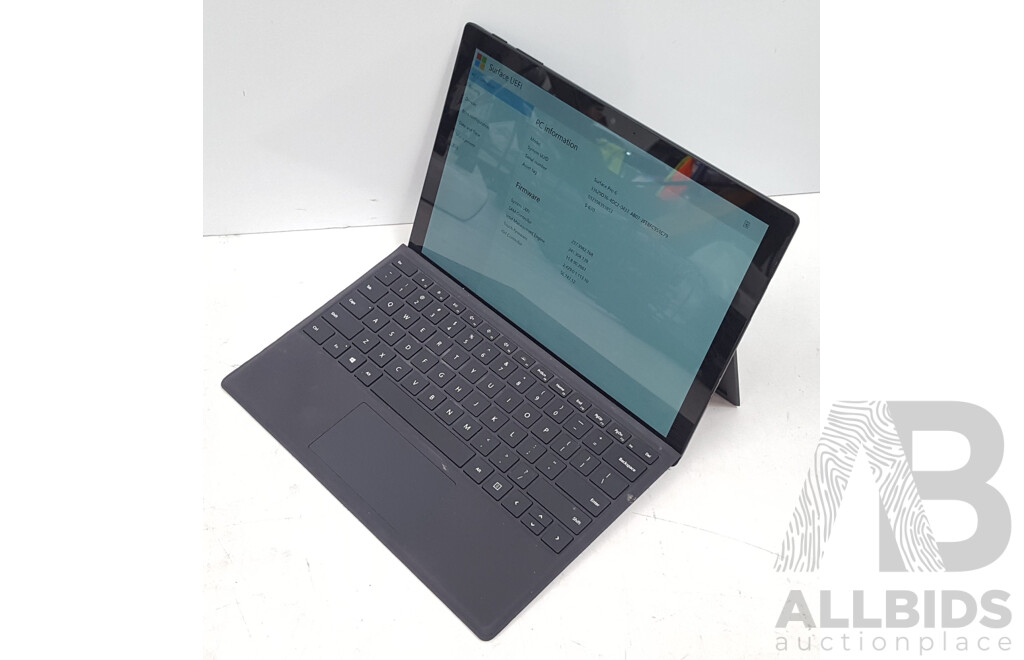 Microsoft (1796) Surface Pro 6 Intel Core i5 (8350U) 1.70GHz-3.60GHz 4-Core CPU 256GB 12.3-Inch Touchscreen Detachable Laptop