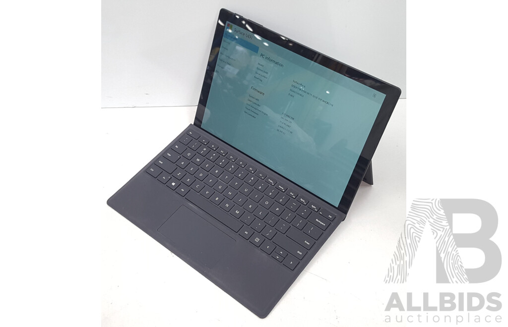 Microsoft (1796) Surface Pro 6 Intel Core i5 (8350U) 1.70GHz-3.60GHz 4-Core CPU 256GB 12.3-Inch Touchscreen Detachable Laptop