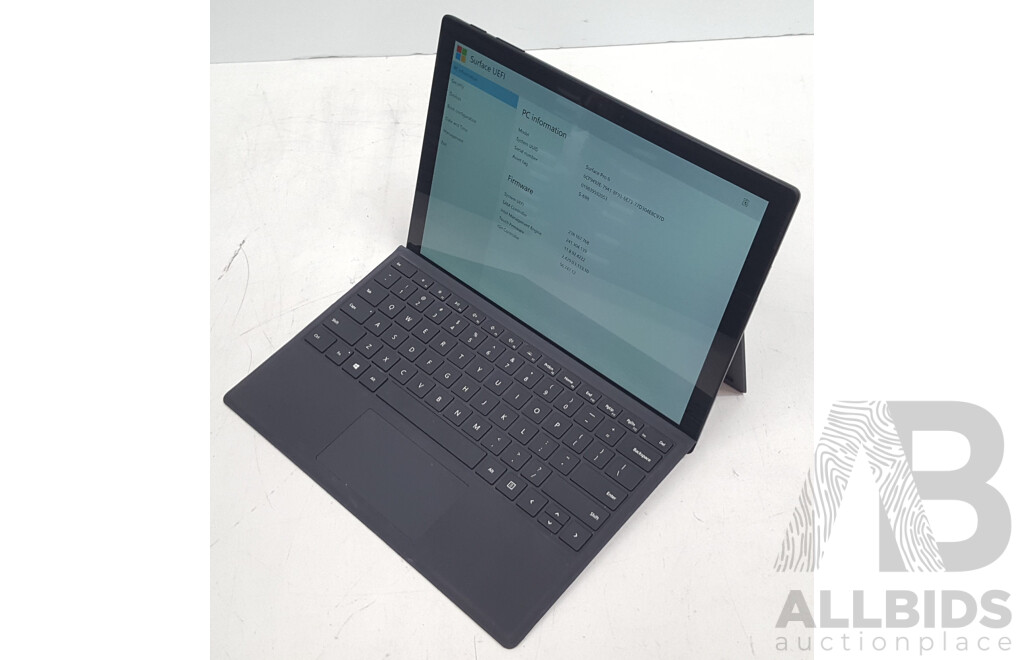 Microsoft (1796) Surface Pro 6 Intel Core i5 (8350U) 1.70GHz-3.60GHz 4-Core CPU 256GB 12.3-Inch Touchscreen Detachable Laptop