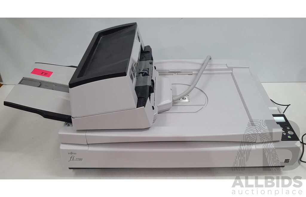 Fujitsu fi-7700 Image Scanner w/ Power Supply