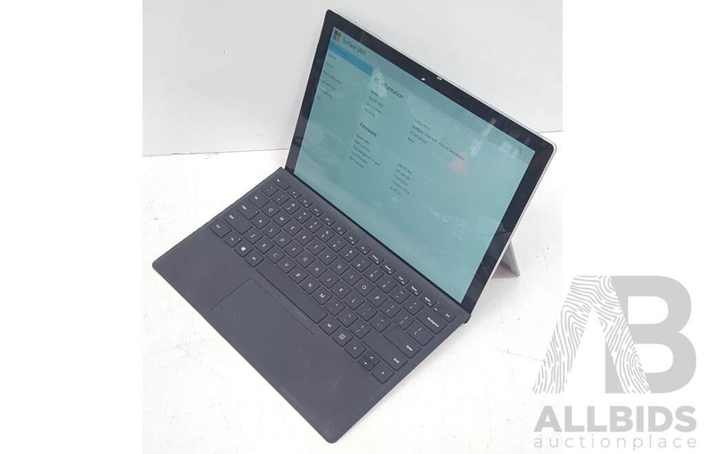 Microsoft (1796) Surface Pro 6 Intel Core i5 (8350U) 1.70GHz-3.60GHz 4-Core CPU 256GB 12.3-Inch Touchscreen Detachable Laptop