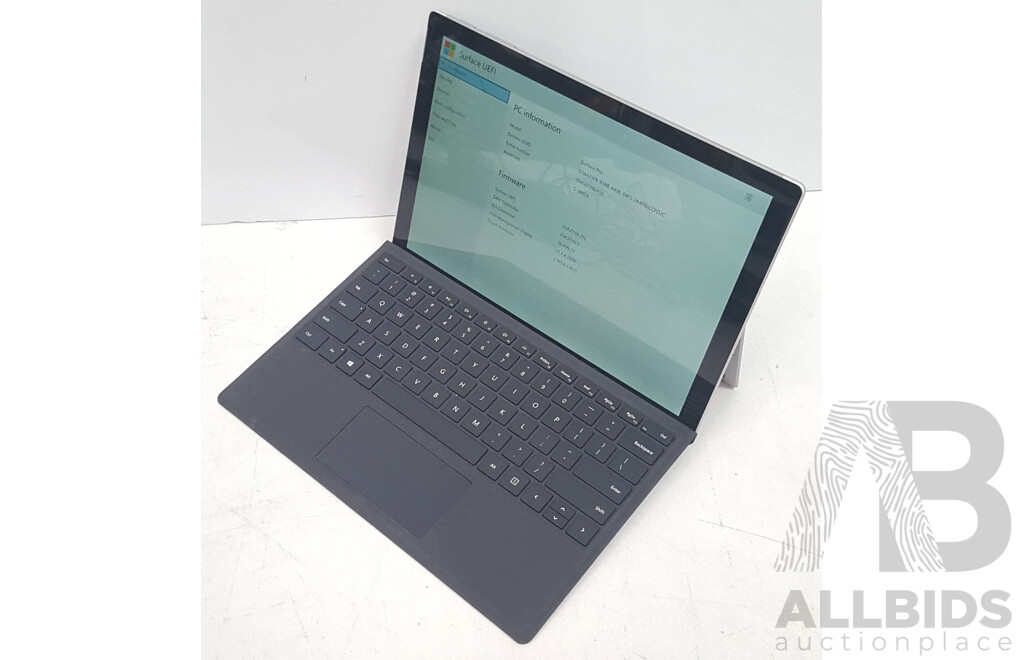 Microsoft (1796) Surface Pro 5 Intel Core i5 (7300U) 2.60GHz-3.50GHz 2-Core CPU 256GB 12.3-Inch Touchscreen Detachable Laptop