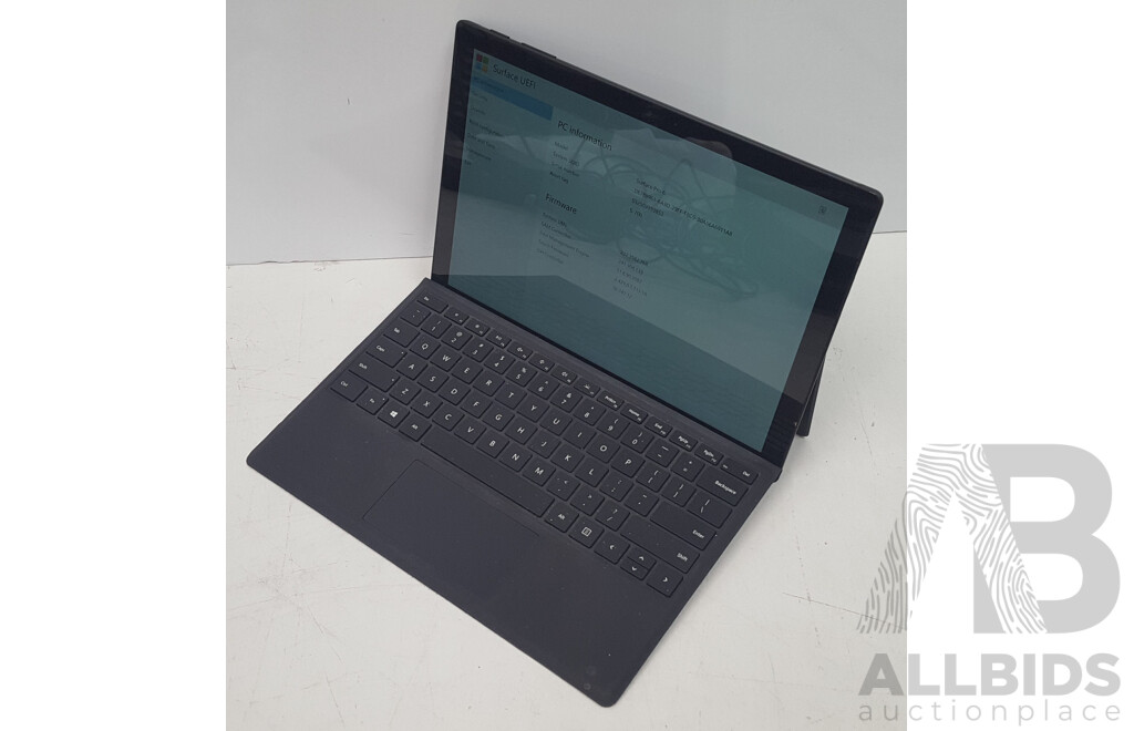 Microsoft (1796) Surface Pro 6 Intel Core i5 (8350U) 1.70GHz-3.60GHz 4-Core CPU 256GB 12.3-Inch Touchscreen Detachable Laptop