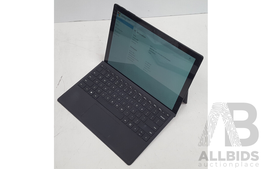 Microsoft (1796) Surface Pro 6 Intel Core i5 (8350U) 1.70GHz-3.60GHz 4-Core CPU 256GB 12.3-Inch Touchscreen Detachable Laptop