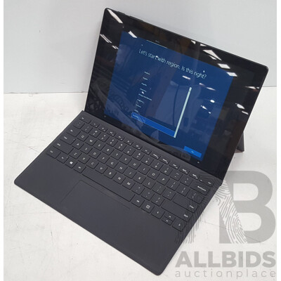 Microsoft (1796) Surface Pro 6 Intel Core i5 (8350U) 1.70GHz-3.60GHz 4-Core CPU 256GB 12.3-Inch Touchscreen Detachable Laptop w/ Power Supply