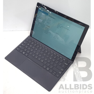 Microsoft (1796) Surface Pro 6 Intel Core i5 (8350U) 1.70GHz-3.60GHz 4-Core CPU 256GB 12.3-Inch Touchscreen Detachable Laptop