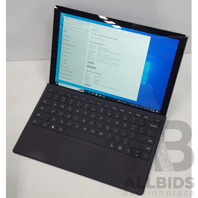 Microsoft (1866) Surface Pro 7 Intel Core i7 (1065G7) 1.30GHz-3.90GHz 4-Core CPU 256GB 12.3-Inch Touchscreen Detachable Laptop w/ Power Supply