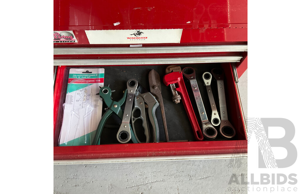 SENATOR Tool Chest (1-11) with Assorted of Hand Tools