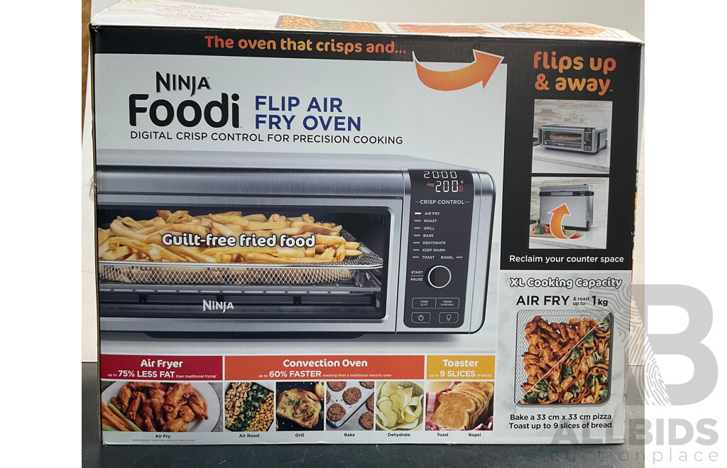 NINJA SP101 Foodi Flip Air Fry Oven - ORP $249.00