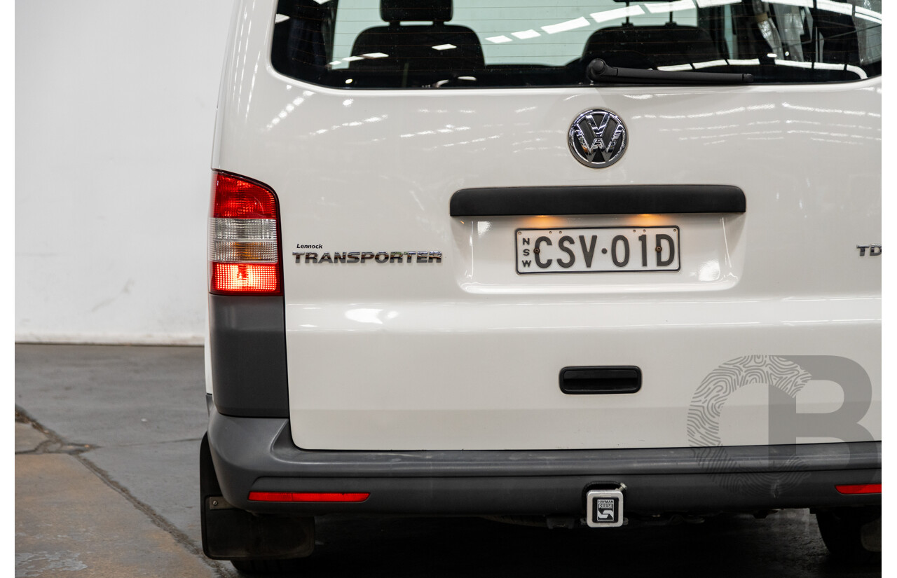 5/2013 Volkswagen Transporter TDI 340 Crewvan SWB T5 MY13 Van White Turbo Diesel 2.0L