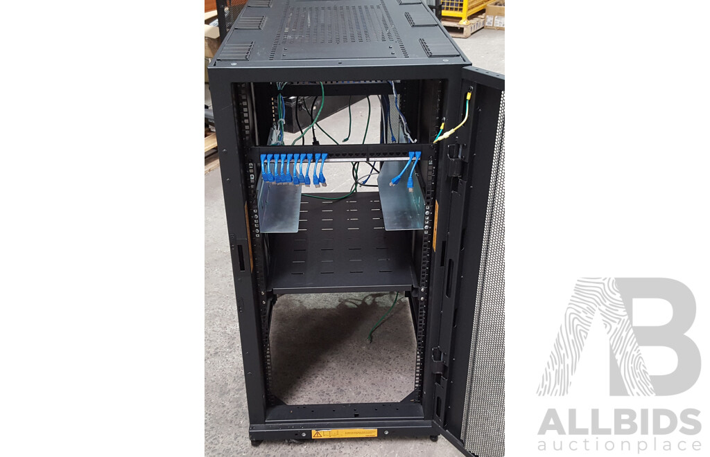 CyberPower Wheeled 24 RU Server Rack