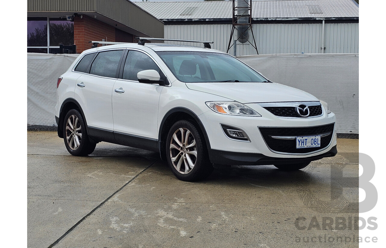 6/2011 Mazda Cx-9 Luxury 10 UPGRADE 4d Wagon White 3.7L