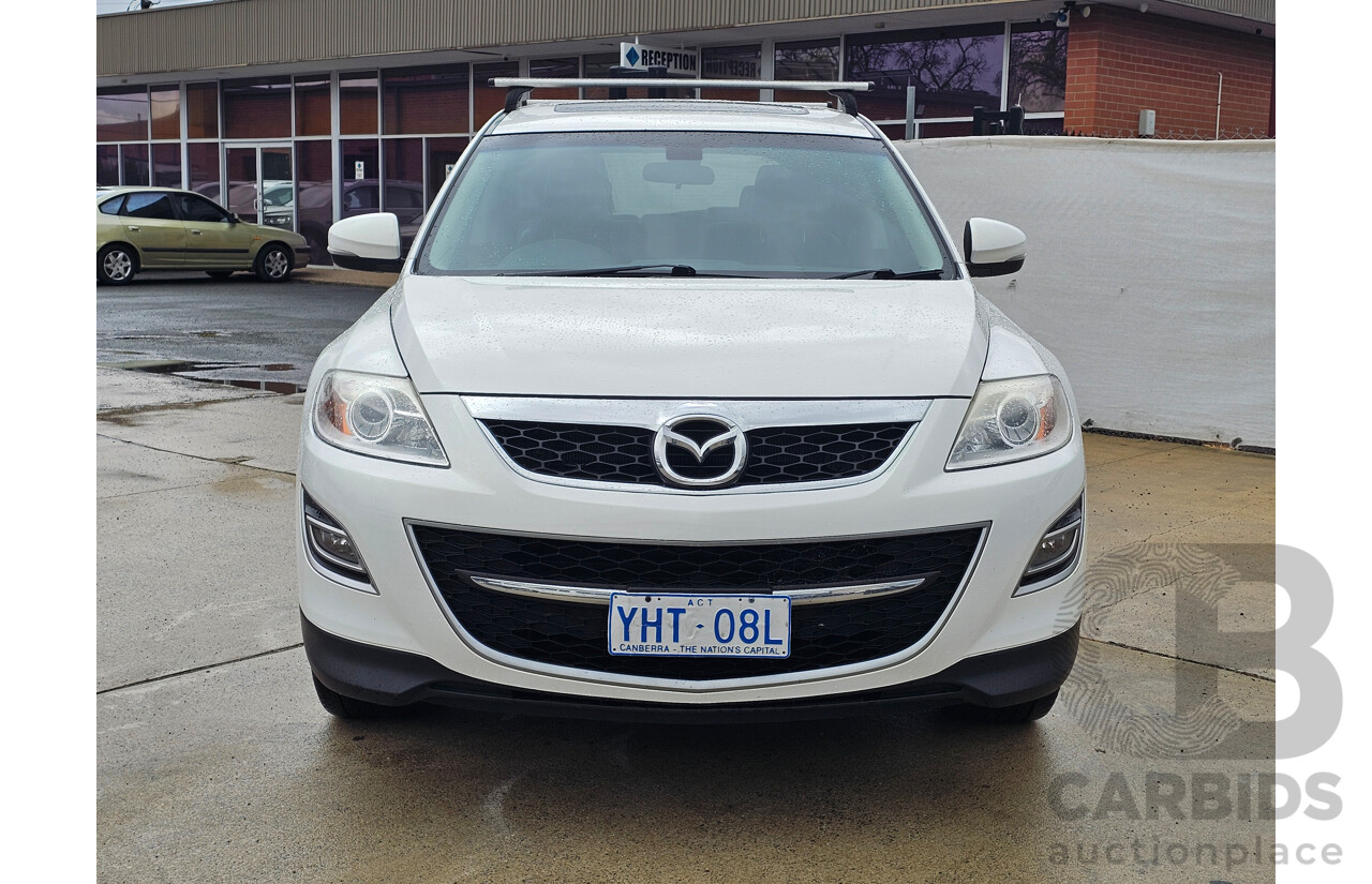 6/2011 Mazda Cx-9 Luxury 10 UPGRADE 4d Wagon White 3.7L