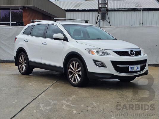 6/2011 Mazda Cx-9 Luxury 10 UPGRADE 4d Wagon White 3.7L