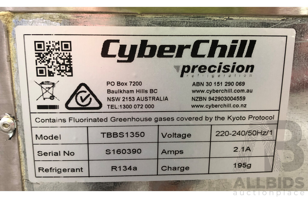 Cyberchill Three Door Bottle Cooler