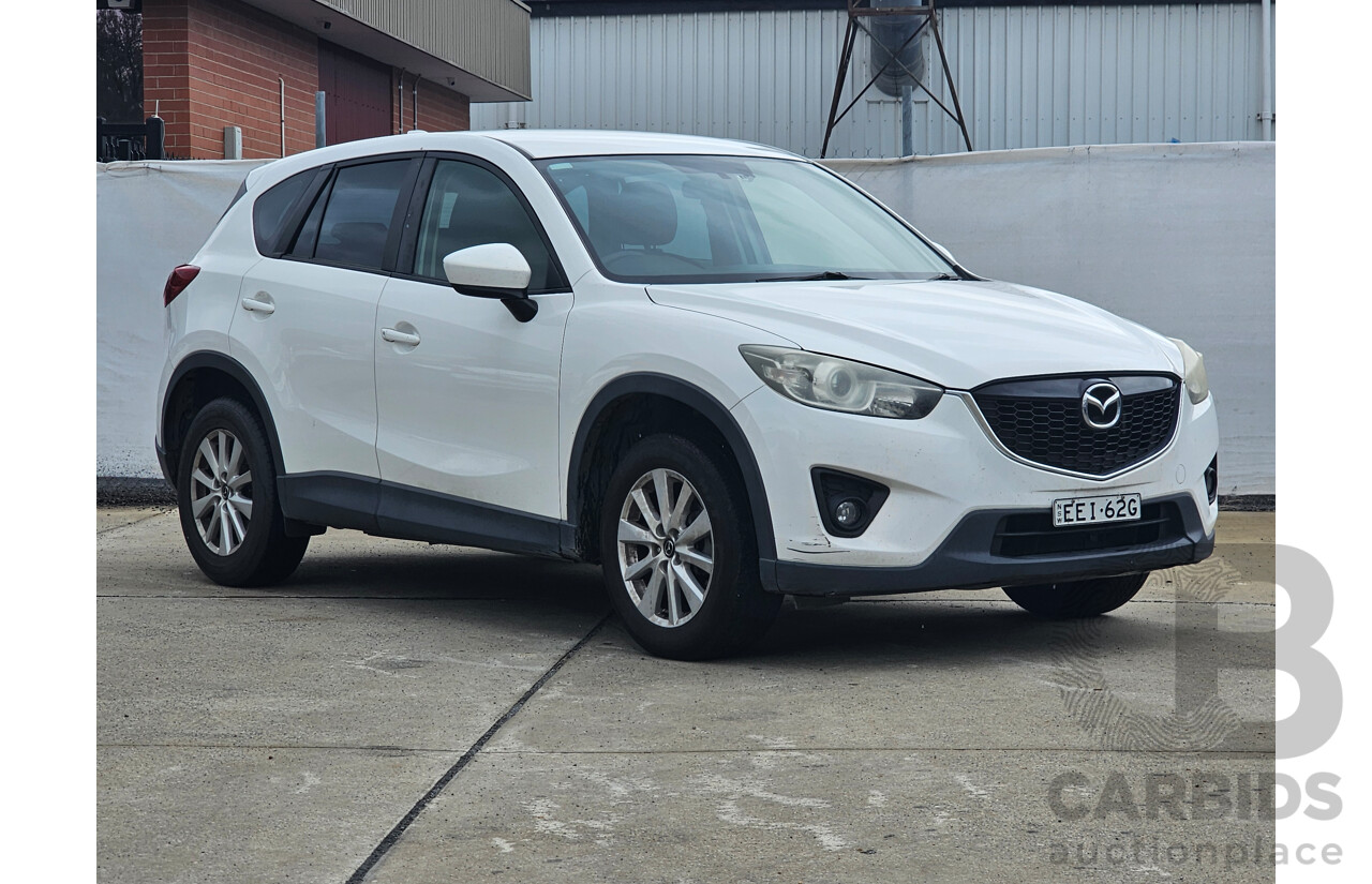 6/2013 Mazda Cx-5 MAXX Sport (4x2) MY13 UPGRADE 4d Wagon White 2.0L