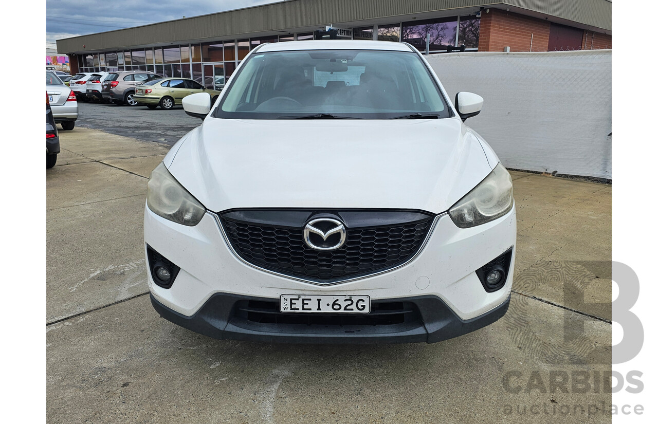 6/2013 Mazda Cx-5 MAXX Sport (4x2) MY13 UPGRADE 4d Wagon White 2.0L