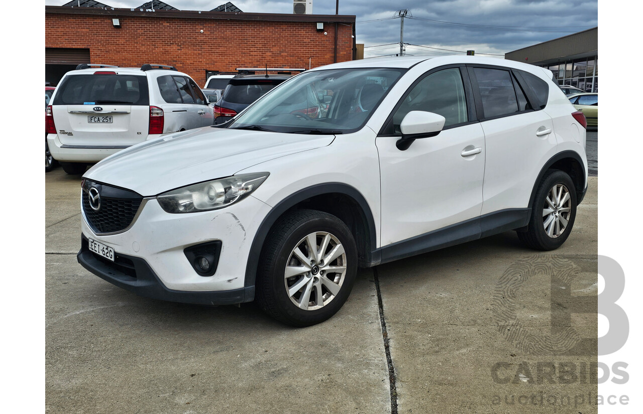 6/2013 Mazda Cx-5 MAXX Sport (4x2) MY13 UPGRADE 4d Wagon White 2.0L