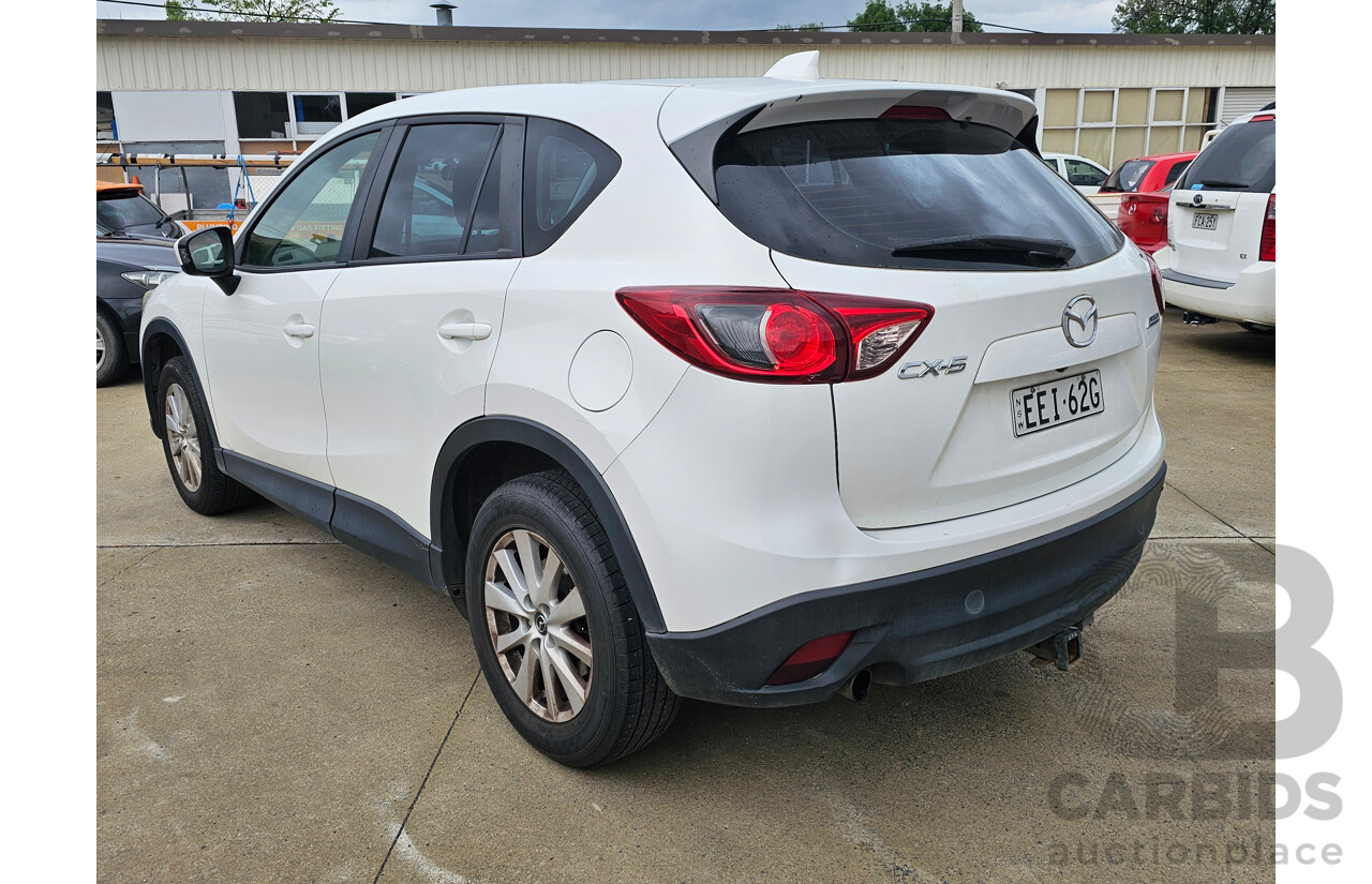 6/2013 Mazda Cx-5 MAXX Sport (4x2) MY13 UPGRADE 4d Wagon White 2.0L