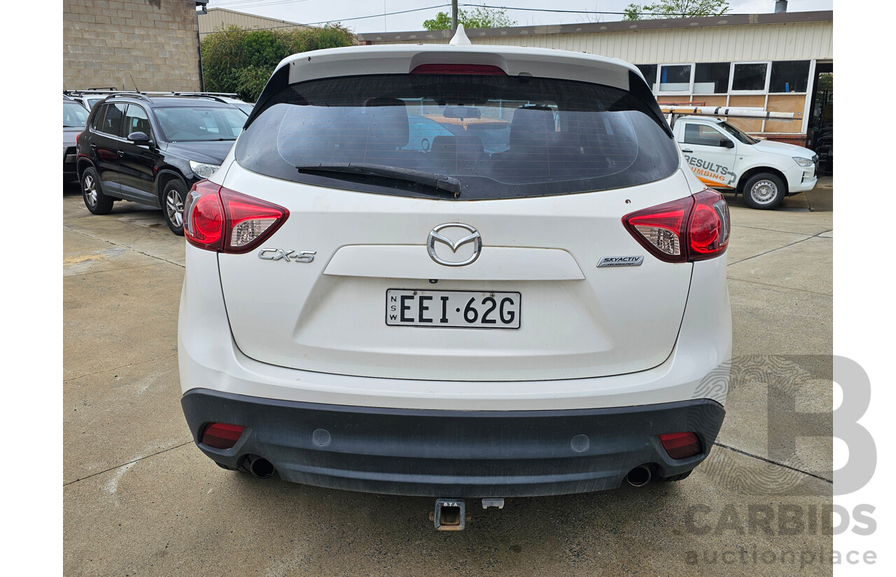 6/2013 Mazda Cx-5 MAXX Sport (4x2) MY13 UPGRADE 4d Wagon White 2.0L